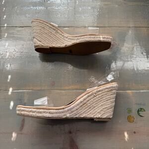 Chelsea & Violet Melne Wedge Espadrilles Heels Sz 9.5